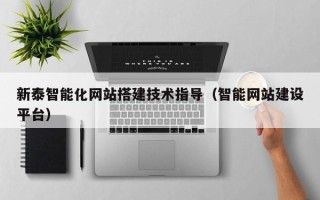 蓬莱新泰智能化网站搭建技术指导（智能网站建设平台）